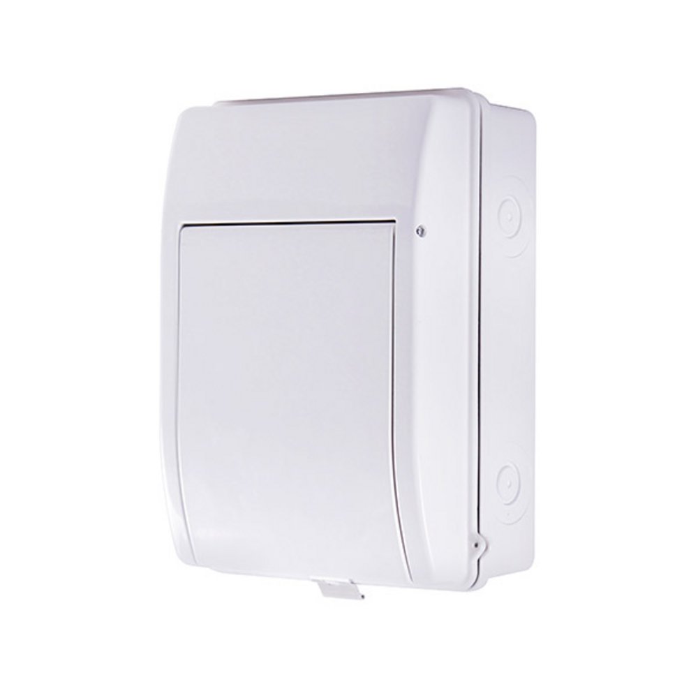 40A Consumer Unit, 5 Module, 3 Way, IP65, White