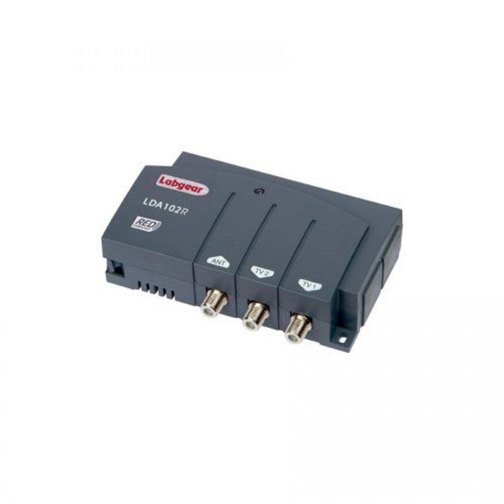 Labgear 2 Way Mains Powered Aerial Signal Booster