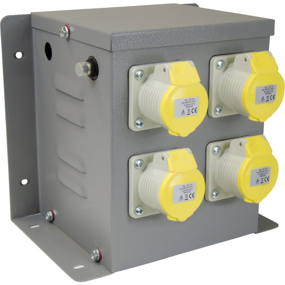 Metal Clad Wall/Floor Mount Transformer 5.0kVA Int (3.0kVA Cont) 4 x