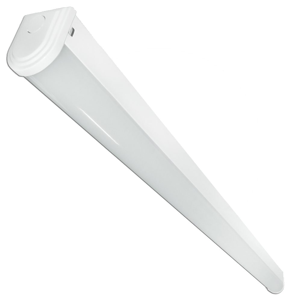 5ft High Output LED Economy Batten Fitting, 48W, 4000K, 4000lm, IP20, White
