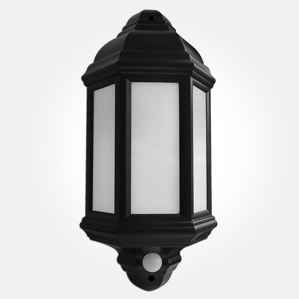 half lantern pir light