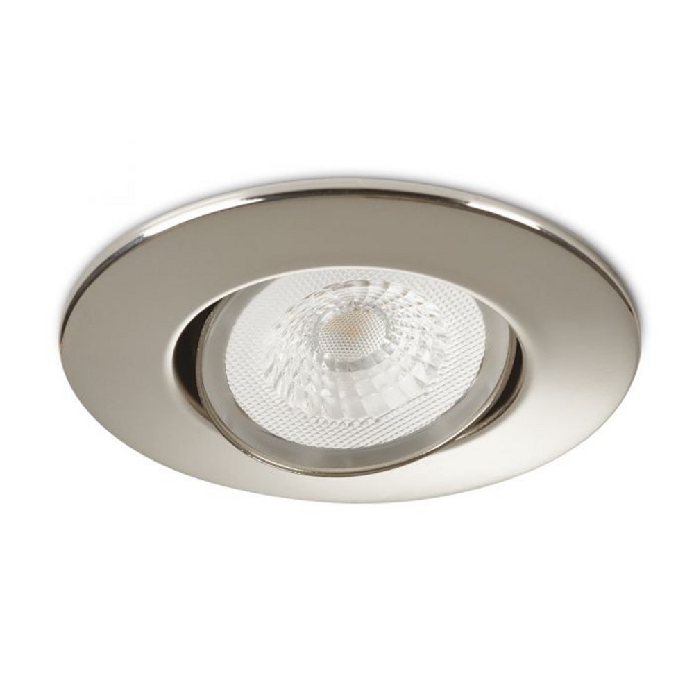 H4 Lite Adjustable LED Downlight, 4.4W, 440lm, 3000K, IP65, Chrome