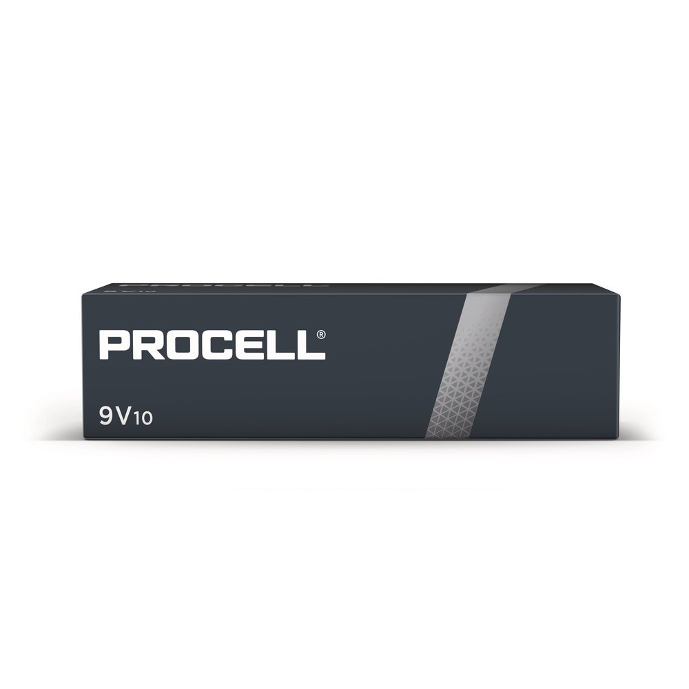 Procell 9V Alkaline Batteries [10 Pack]