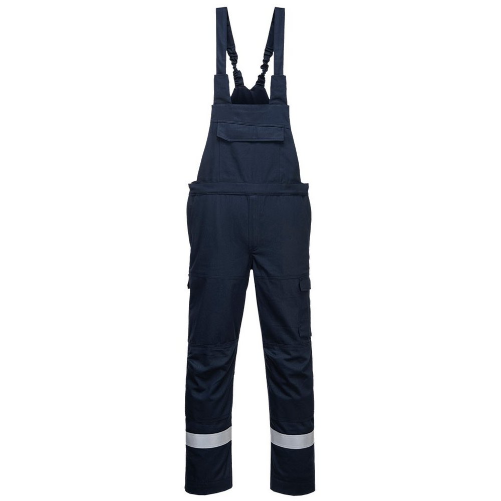 FR67NASXL Portwest Bib & Brace, Bizflame, Navy, X Large, Short