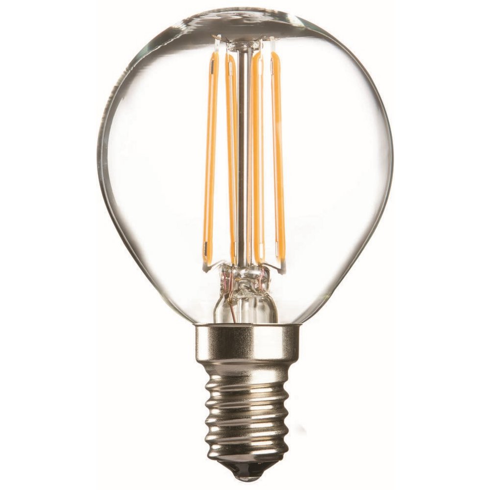 Glans laag Raad eens GBD4SESC ML Accessories 4W LED SES Golf Ball Filament Lamp, E14, 2700K,  360lm, 230V, Dimmable, Clear | YESSS Electrical