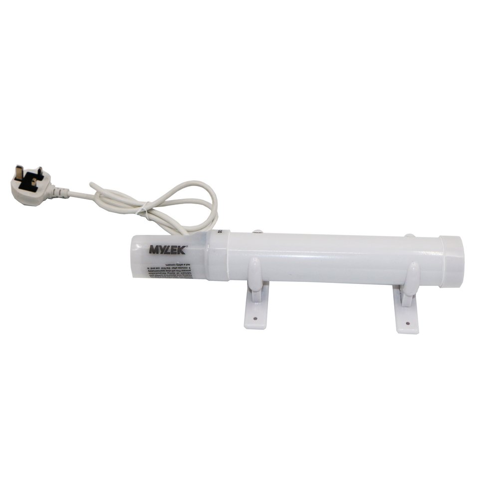 60W Digital Thermostat Tube Heater with Timer, 340 x 98 x 80mm, 2m Lead