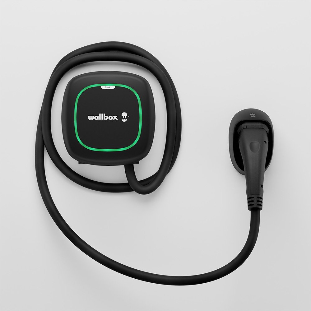 Wallbox Pulsar Max 7kw EV Charge Point, Tethered Charger - Type 2 – EV  Chargers Direct