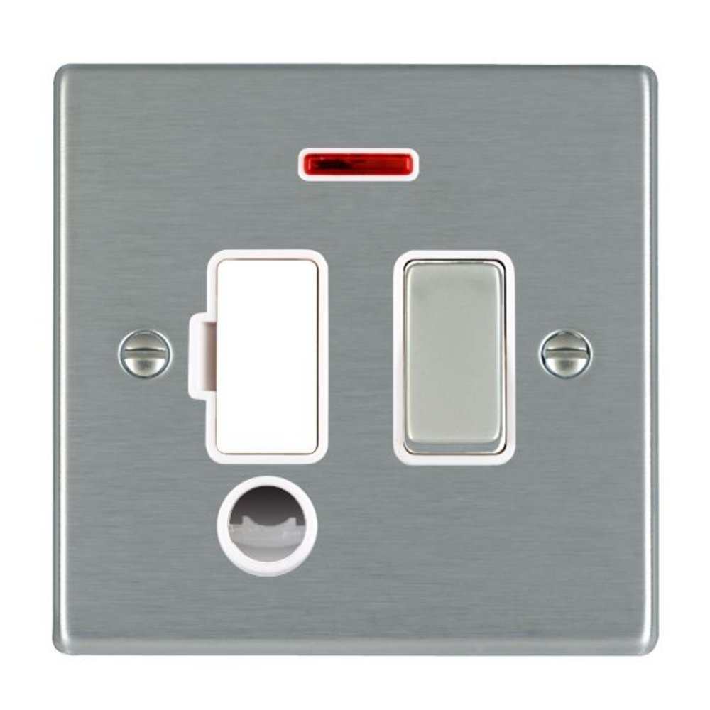 13a-double-pole-fused-spur-and-neon-cable-outlet-1-gang-satin-steel