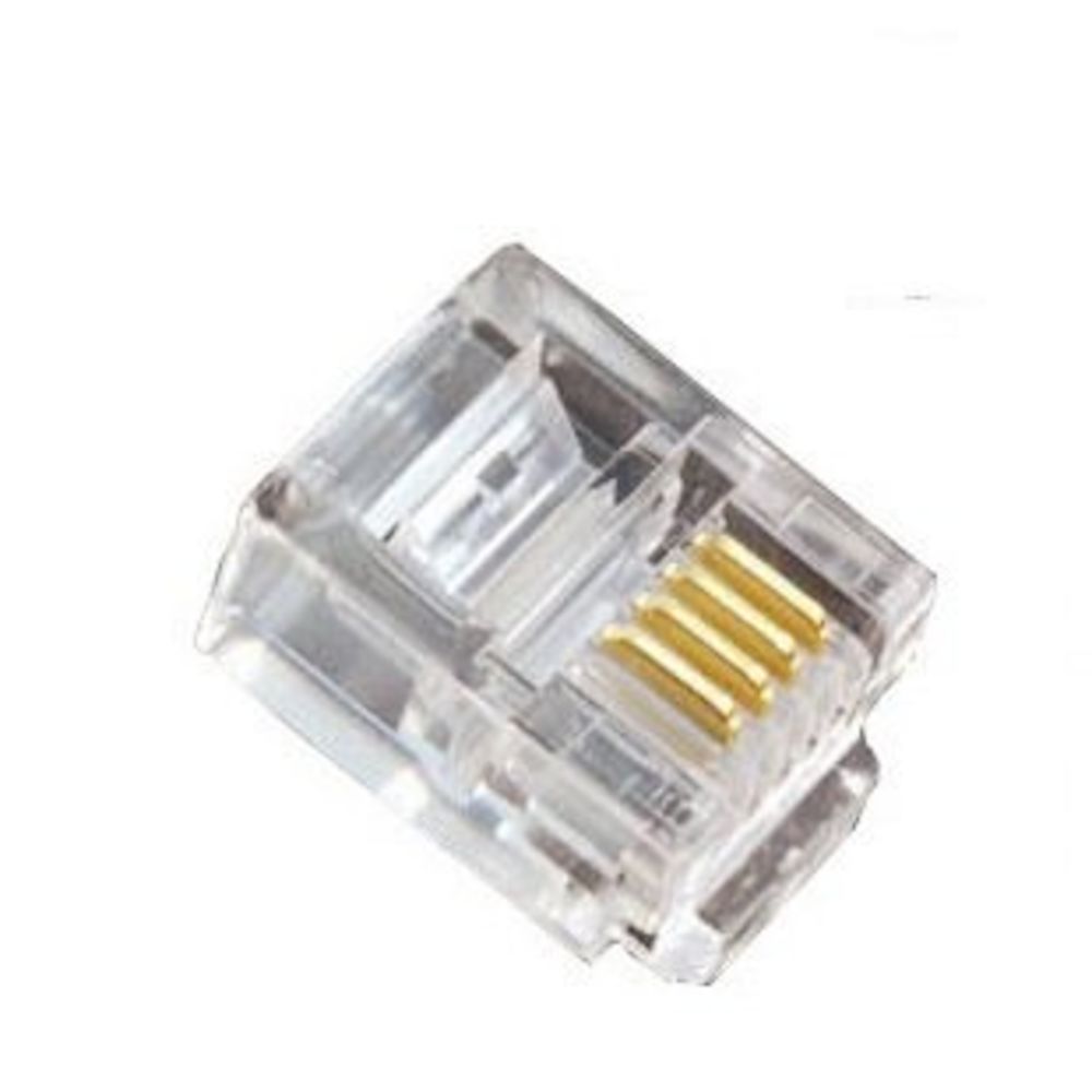 RJ11 Plug Telephone Connector [Pack of 100]