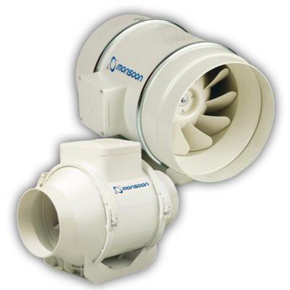 100mm Domestic Mixed Flow Inline Fan