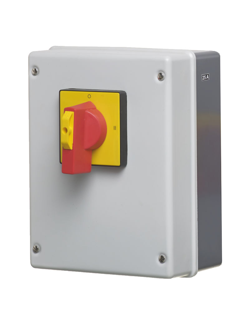 63a 4 Pole Metal Clad Enclosed Manual Changeover Switch