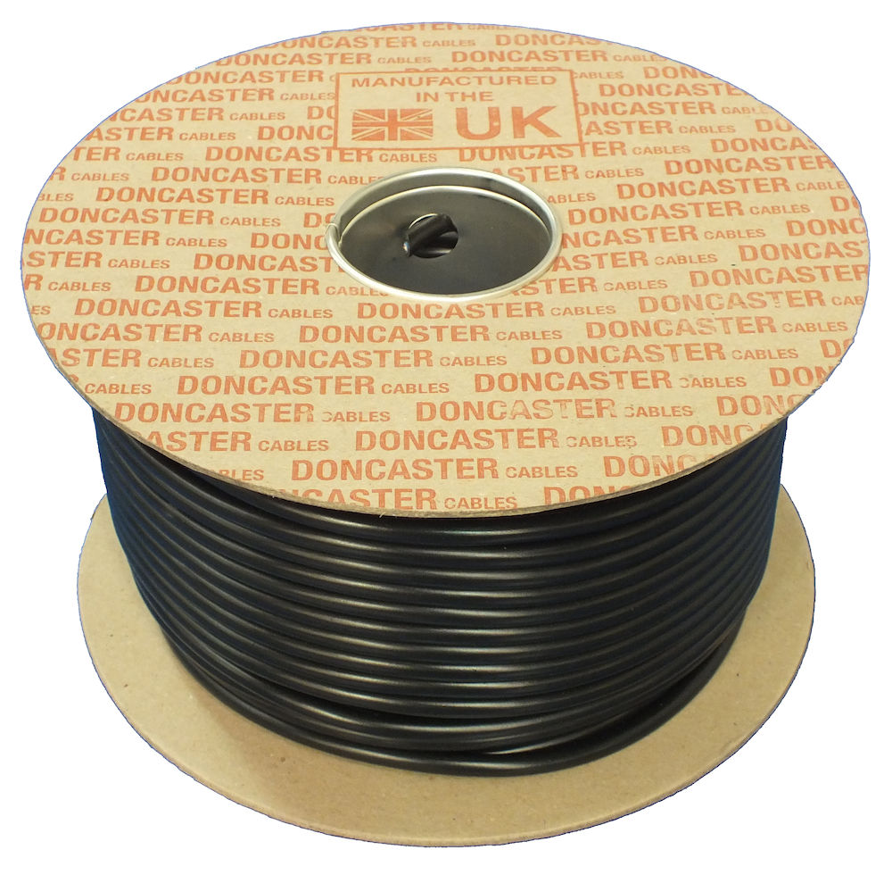 Tuff Sheath Cable 2 5mm 3 Core Pvc Black 50m Drum