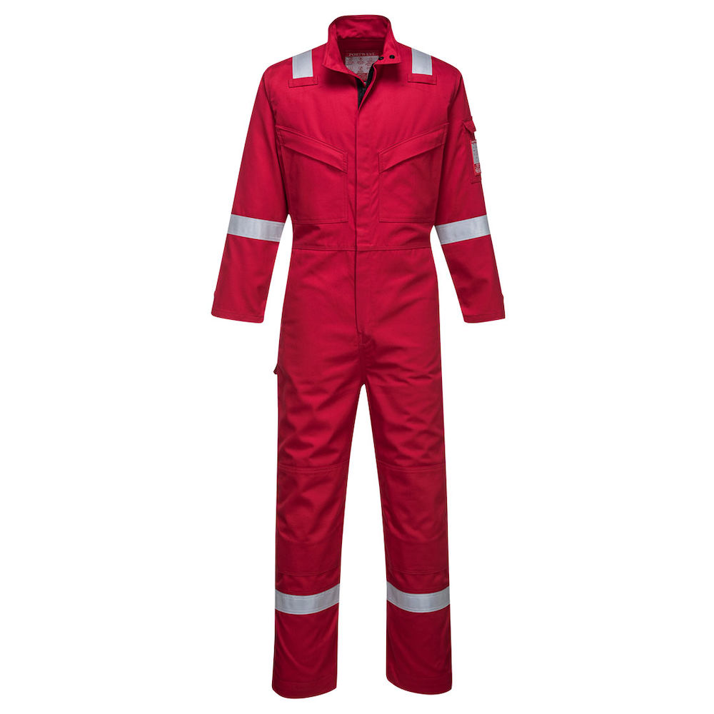 Coverall, Bizflame, Red, Small