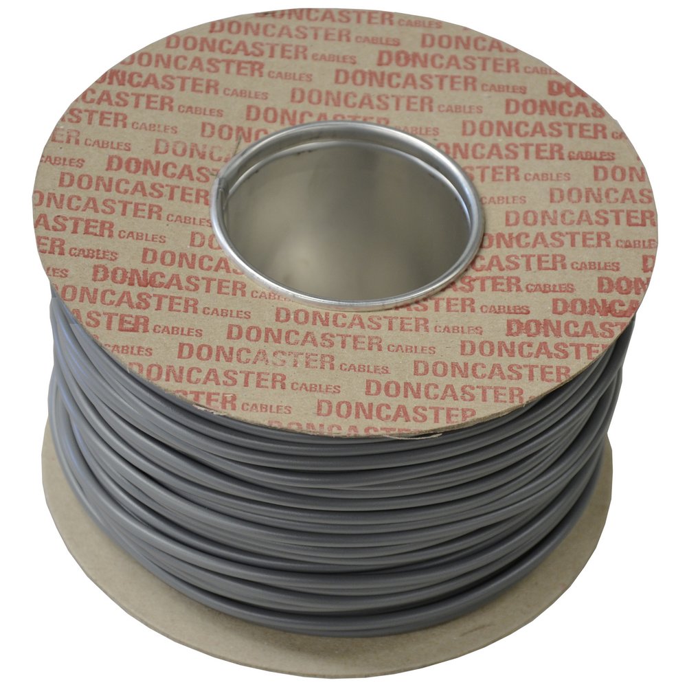 6491X Single Core Conduit Cable, 2.5mm², PVC, Grey (100m Drum)