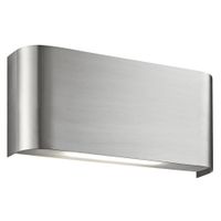 Show details for  10W Up/Down Wall Light, 3000K, 978lm, Satin, Match Box Range