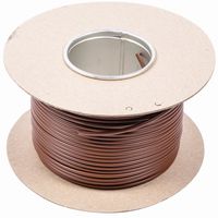 Show details for  3mm PVC Earth Sleeving, Brown