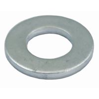 Show details for  Flat Washer, M10, BZP [Pack of 100]