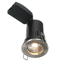 Show details for  ShieldPLUS Fixed Downlight, 50W, Satin Nickel