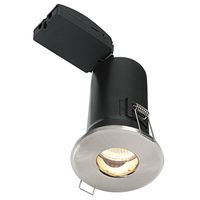 Show details for  ShieldPLUS Fixed Downlight, 50W, IP65, Satin Nickel