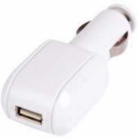 Show details for  USB In-Car Charger, 1A, White