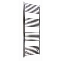 Show details for  600W Heated Towel Rail with Thermostat, 28 Bar, 1600mm x 550mm, Chrome