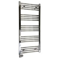 Show details for  300W Chrome Heated Towel Rail with Thermostat