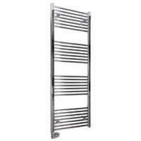 Show details for  600W Chrome Heated Towel Rail with Thermostat