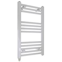 Show details for  150W White Heated Towel Rail