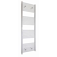 Show details for  600W Heated Towel Rail with Thermostat, 28 Bar, 1600mm x 550mm, White