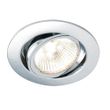 Show details for  50W Chrome Plated Cast Tilting Indoor Downlight (Lamp Not Included)