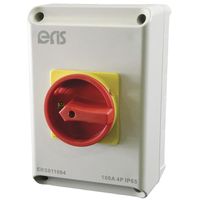 Show details for  80A 4 Pole Surface Mount Isolator IP65