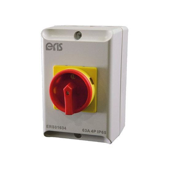 40a 4 Pole Surface Mount Isolator Ip65