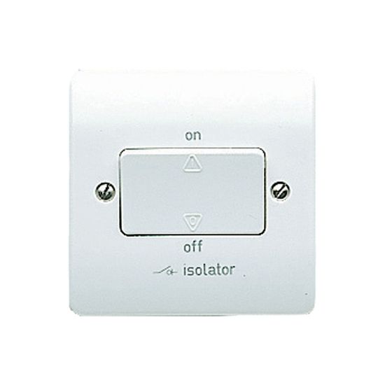 Logic Plus 10A 3 Pole Fan Isolator Switch with Lock