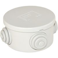 Show details for  Adaptable Round Box IP44 65 x 40mm (DIA x D) c/w Stepped Glands
