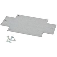 Show details for  Zinc-Coated Metal Mounting Plate For Boxes 190 X 145