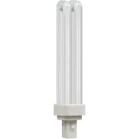Show details for  6W LED CFL Lamp, G24D/Q, 2 Pin, 4000K, Non Dimmable