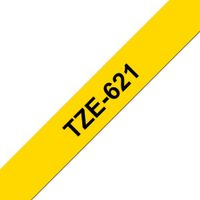 Show details for  9mm Black on Yellow Labelling Tape