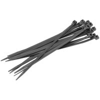 Show details for  Cable Ties (80 x 2.5mm) - Black [Pack of 100]