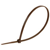Show details for  Cable Ties (200 x 4.8mm) - Brown [Pack of 100]