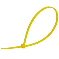 Show details for  Cable Ties (300 x 4.8mm) - Yellow [Pack of 100]