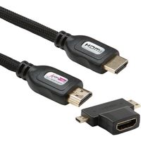 Show details for  High Speed HDMI Cabling Kit, 3m, Black