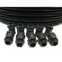 Show details for  IP68 20mm x 10m Black Nylon Contractor Pack c/w 10 x Glands & Locknuts