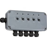 Show details for  13A Switch Box, 5 Gang, IP66, Grey