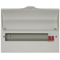 Show details for 100A Main Switch Consumer Unit, 14 Way, Steel, IP2XC