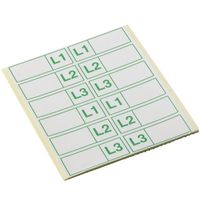 Show details for  Acti9 Label Sheet, 24 Ways, Acti 9 Isobar B Distribution Board