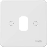 Show details for  Grid Plate, 1 Gang, White, Lisse Range