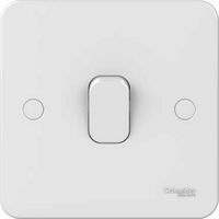 Show details for  Lisse 10A 1 Gang Intermediate Switch - White