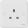 Show details for  13A Unswitched Socket, 1 Gang, White, Lisse Range