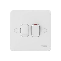 Show details for  Lisse 13A 1 Gang Switched Fused Spur - White