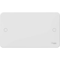 Show details for Lisse 2 Gang Blanking Plate White